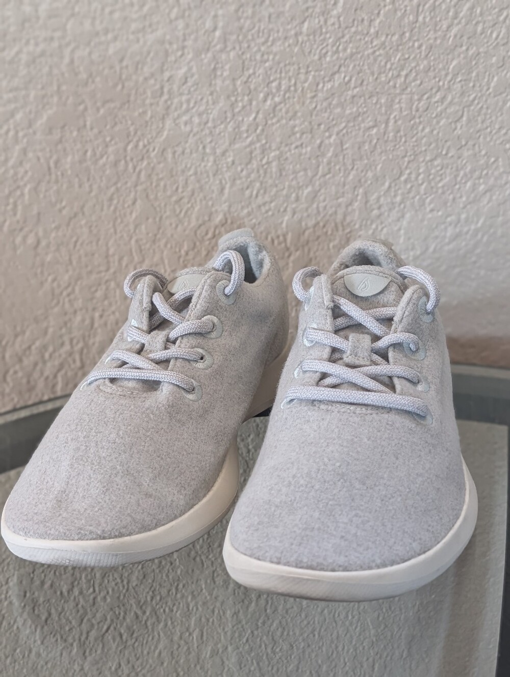 Allbirds Women's Wool Runners Grey Sneakers - 9 - Picture 4 of 12